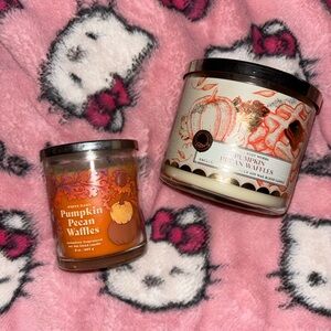 bath & body works pumpkin pecan waffles bundle
